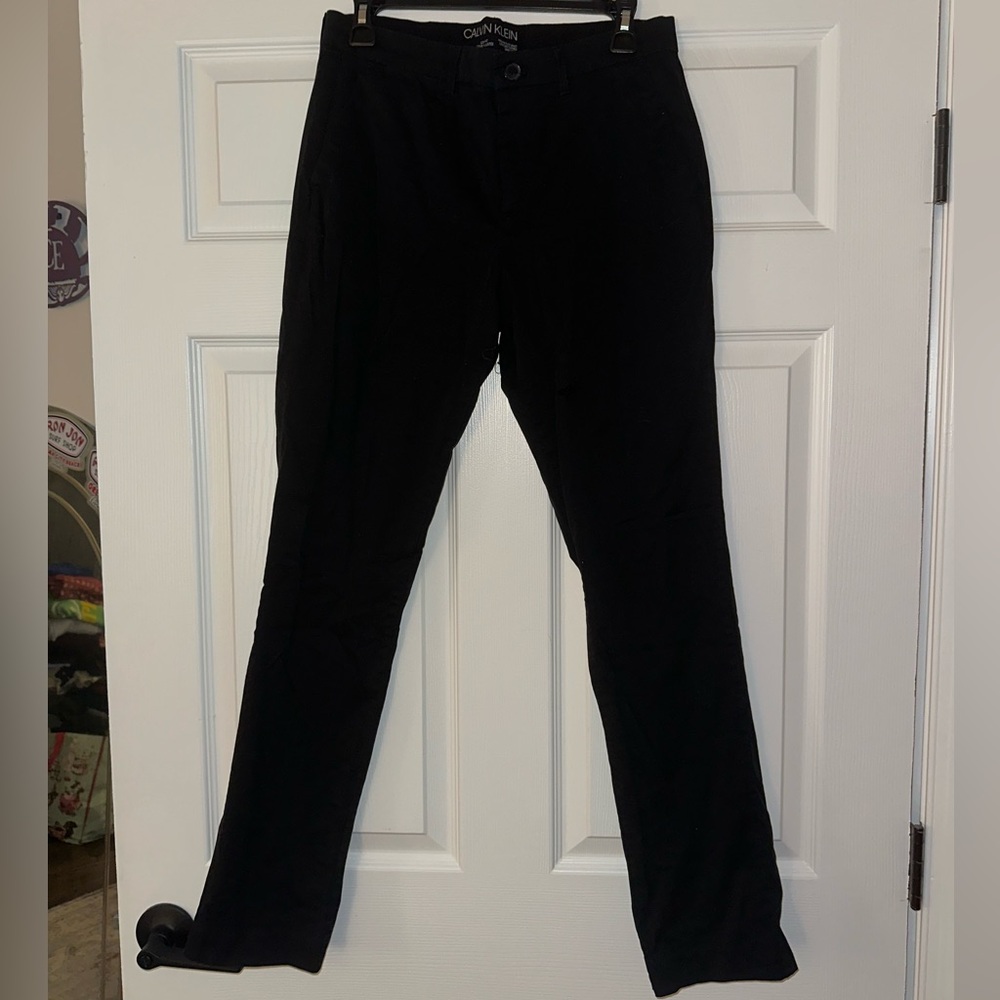 Calvin Klein Men's Black Pants